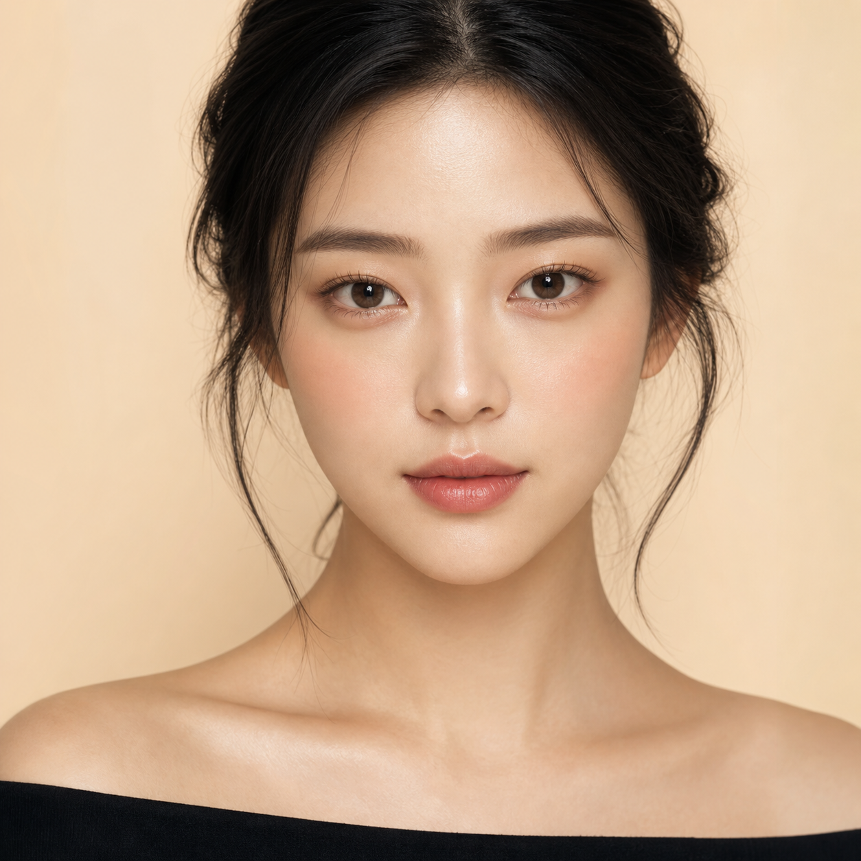 妆后